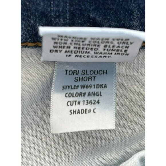 Hudson Tori Slouch Shorts Angeleno Sz 27 Raw Hem Button Fly Sold Out REVOLVE - Picture 6 of 8